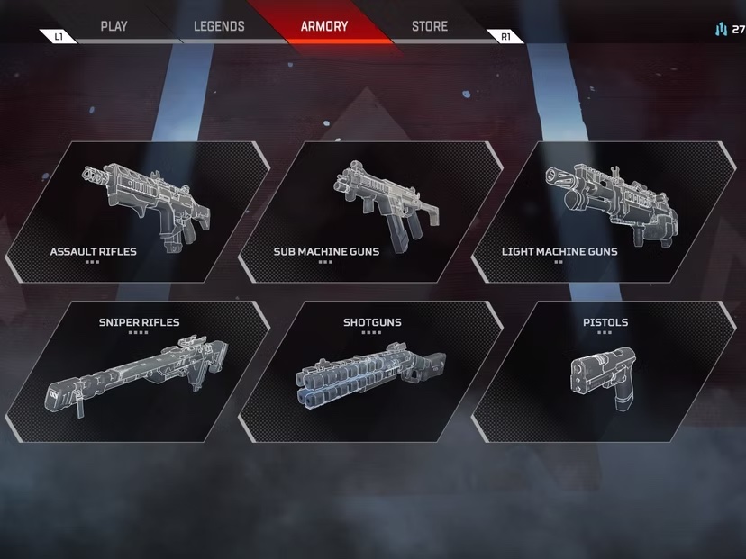 Apex Legends Weapon Ranking